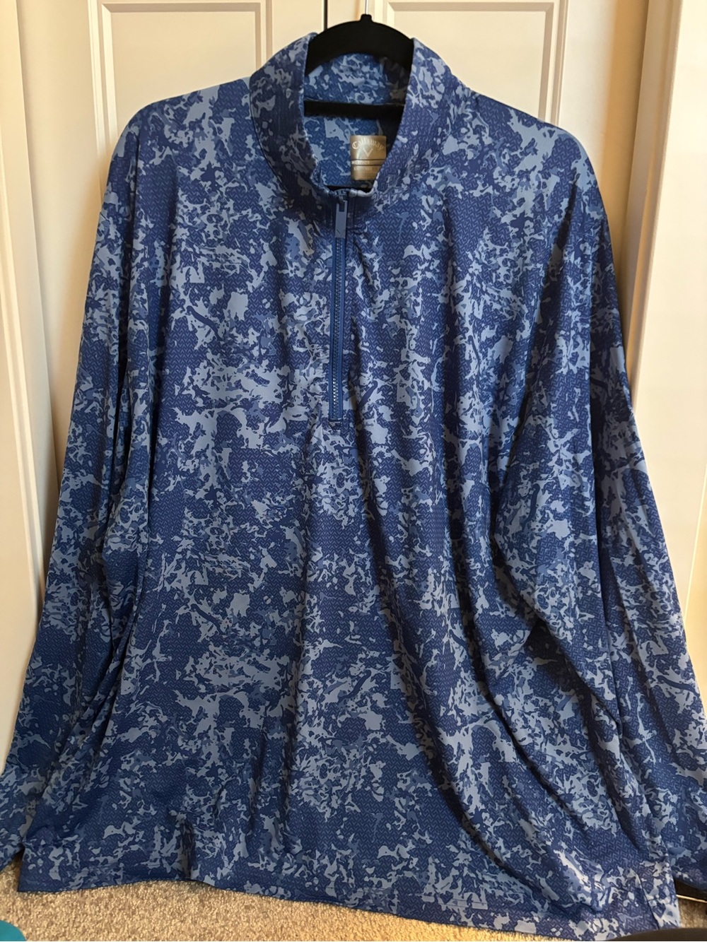 Callaway Blue Camouflage Weather Series Jacket